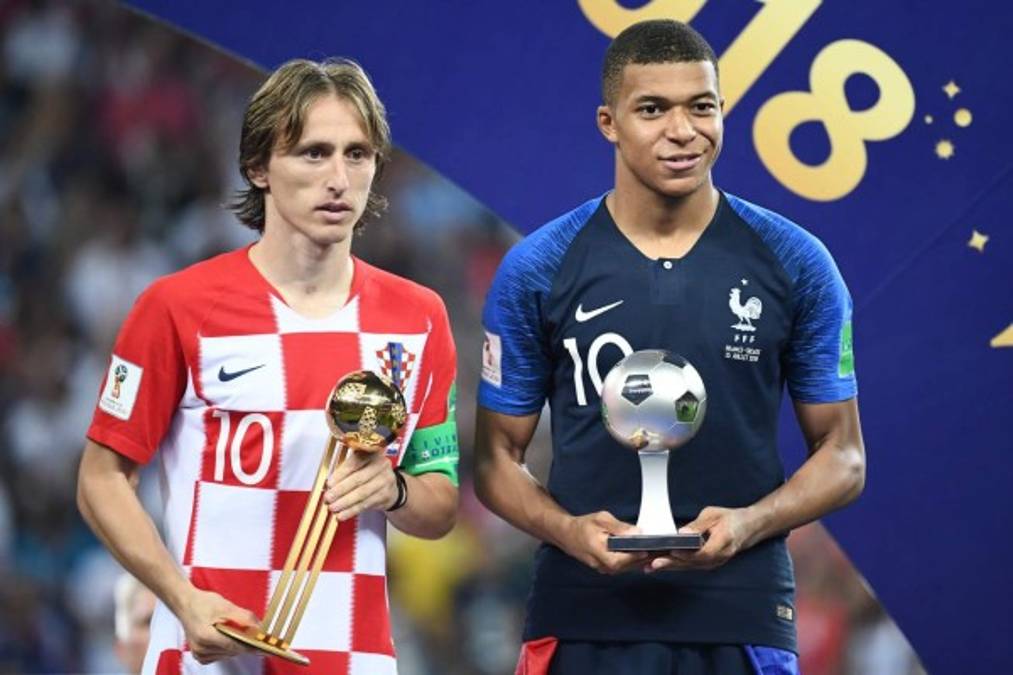 Luka Modric fue elegido como el balón de oro de Rusia 2018