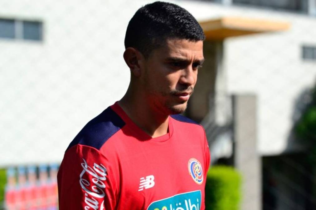 Costarricense José Salvatierra se pierde el mundial de Rusia 2018 por lesión