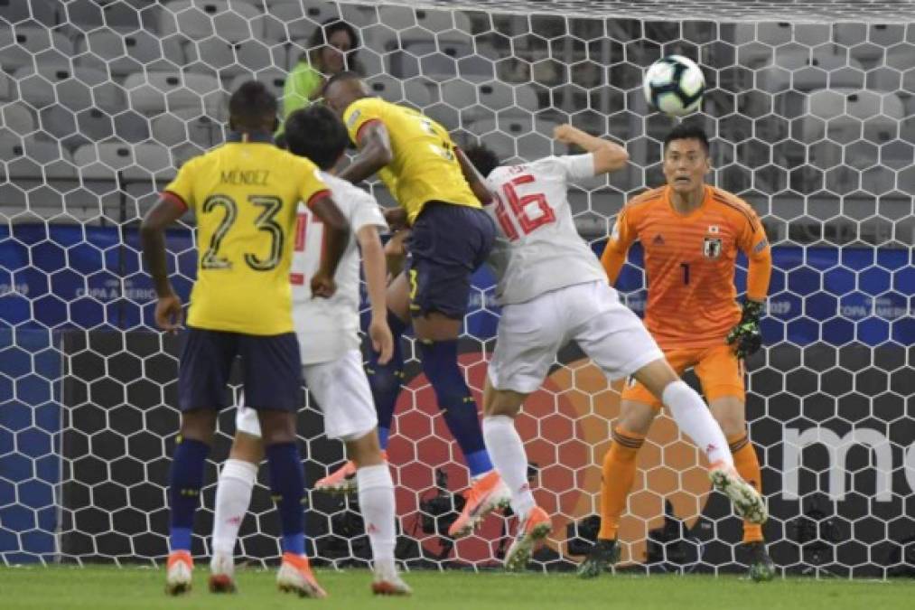 Ecuador y Japón, eliminados de la Copa América tras empate en el Mineirao