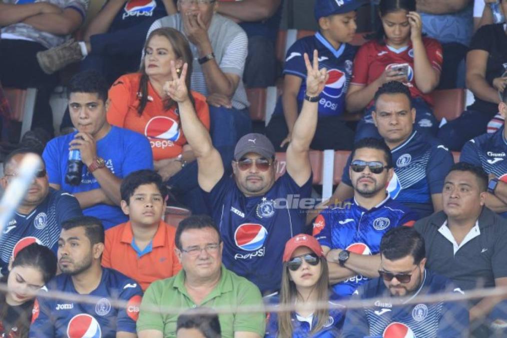 Afición de Motagua de Danlí respondió con altura en clásico ante Marathón