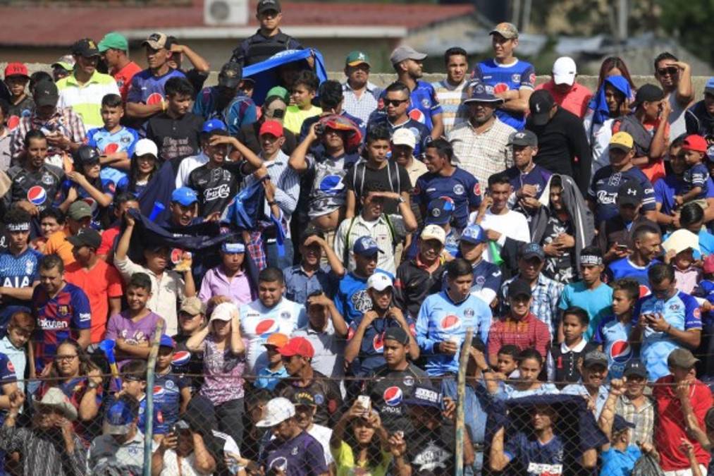 Afición de Motagua de Danlí respondió con altura en clásico ante Marathón