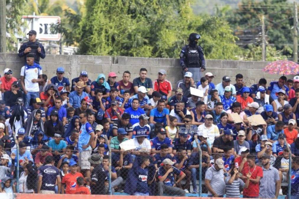 Afición de Motagua de Danlí respondió con altura en clásico ante Marathón