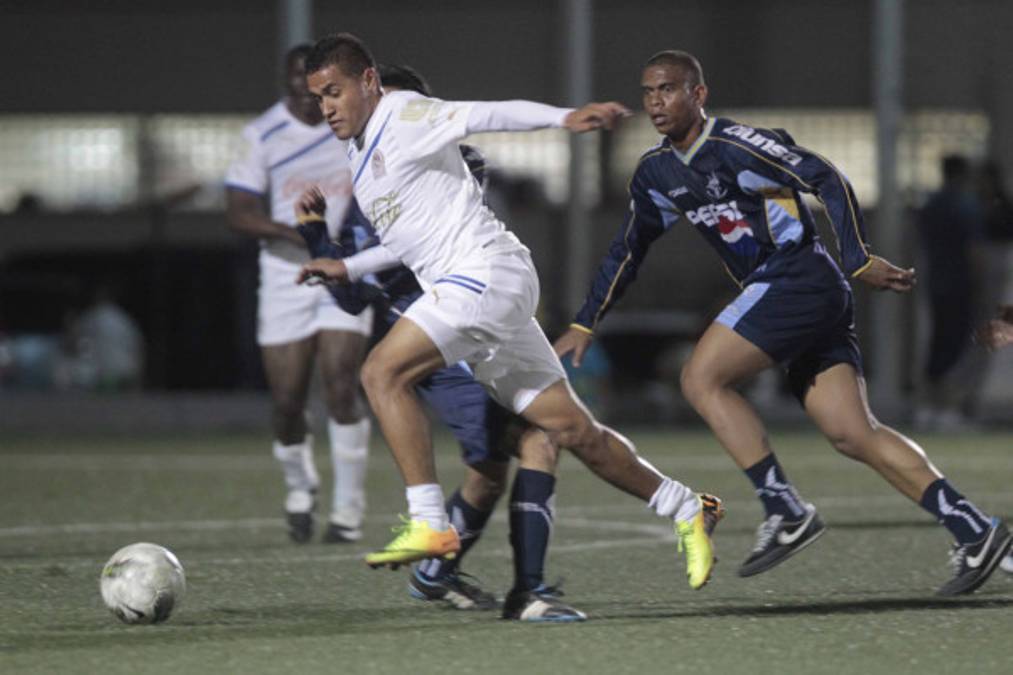 Olimpia le ganó el duelo a Motagua en partido benéfico