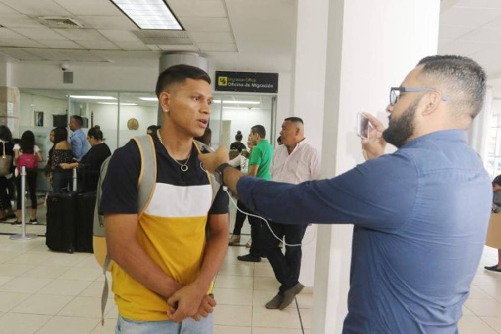 Bryan Moya a su regreso a Venezuela: 'Hay posibilidad de que otro hondureño vaya al Zulia'