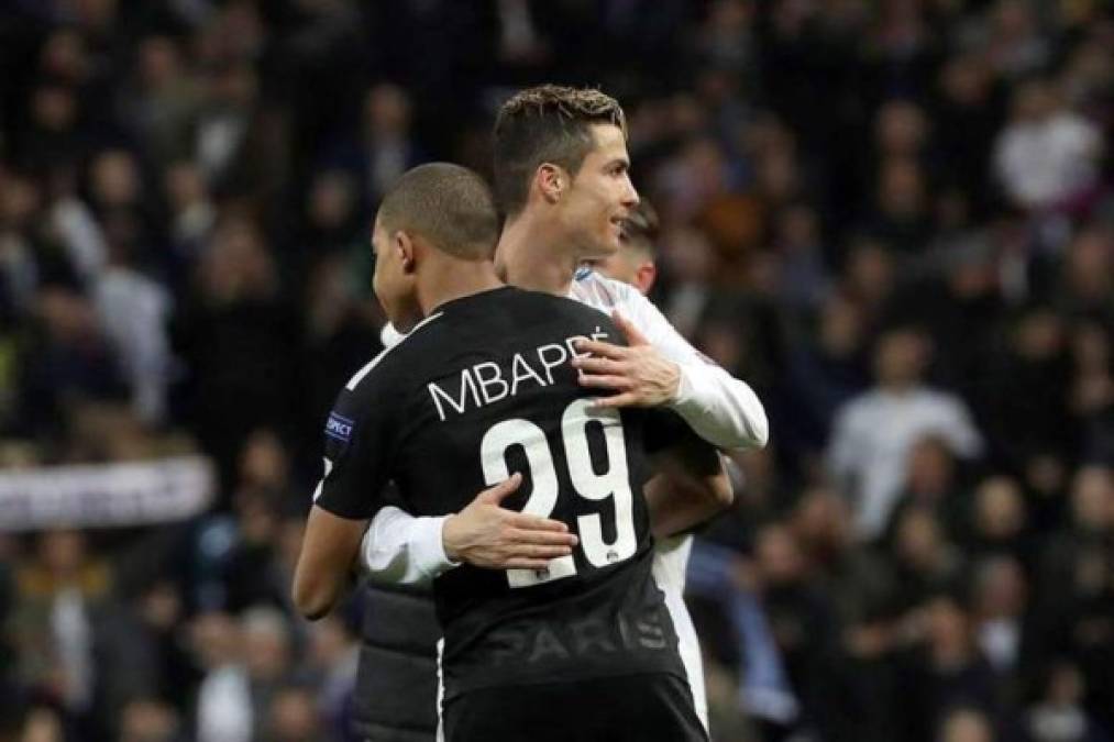 Cristiano Ronaldo y su mensaje para Mbappé: ''Es el presente y futuro''