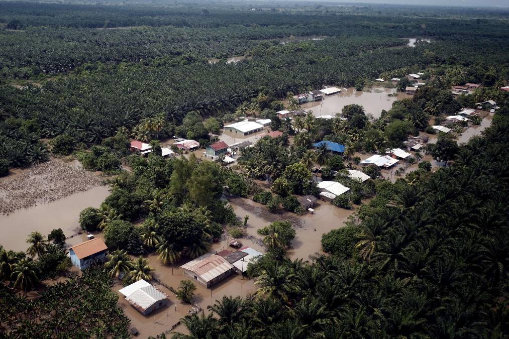 INFORME ESPECIAL: En horas Julia se convertirá en tormenta tropical, pero siempre dejará lluvias en Honduras esta noche