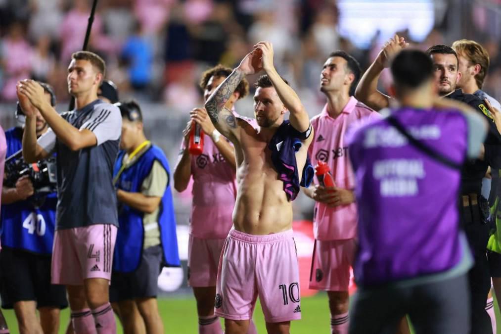 El gesto de Messi con la hija de Beckham, el invitado especial y la otra celebración de Marvel con el Inter de Miami