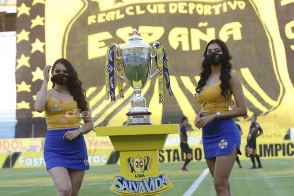 Papelón dirigencial del Real España, inesperado invitado en el palco y la espectacular excandidata a diputada convertida en modelo