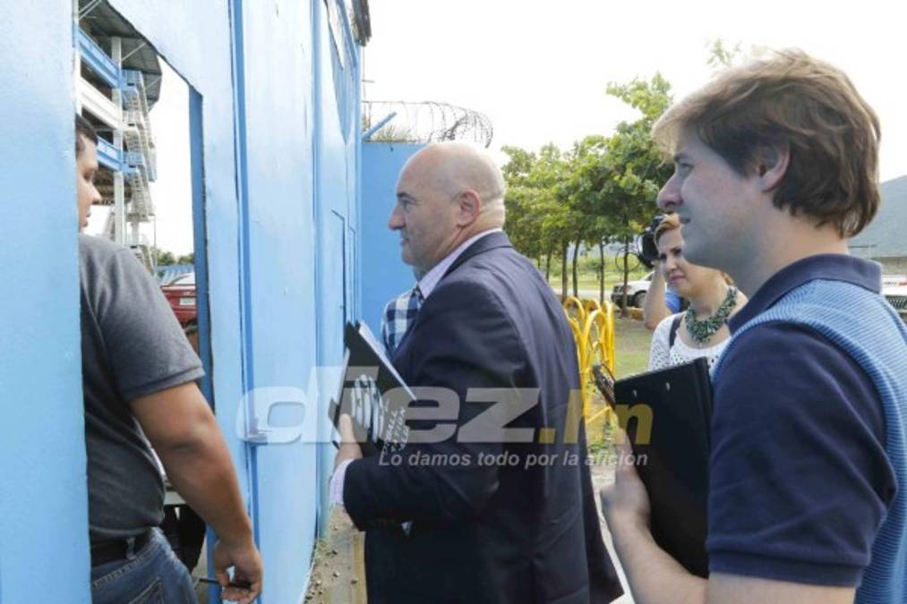 Comitiva australiana inspecciona San Pedro Sula previo al repechaje ante Honduras