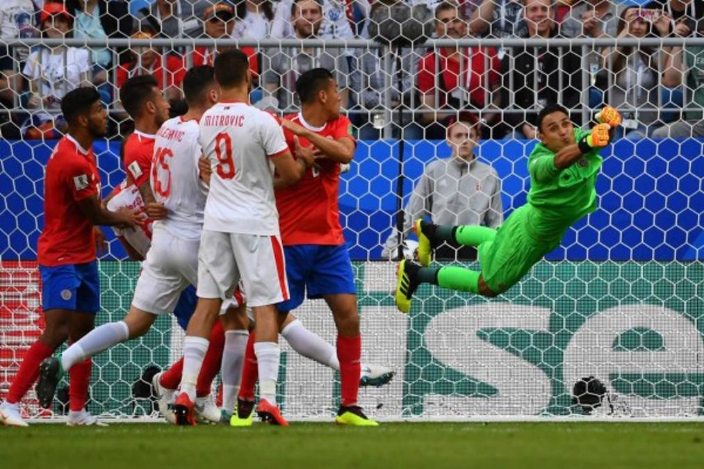 Keylor Navas evitó una derrota más abultada de Costa Rica