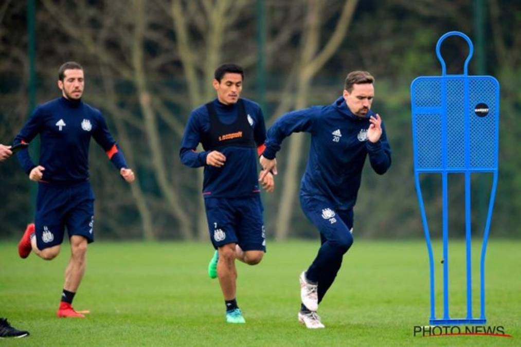 Andy Najar volverá a las canchas el miércoles con el Anderlecht en Bélgica