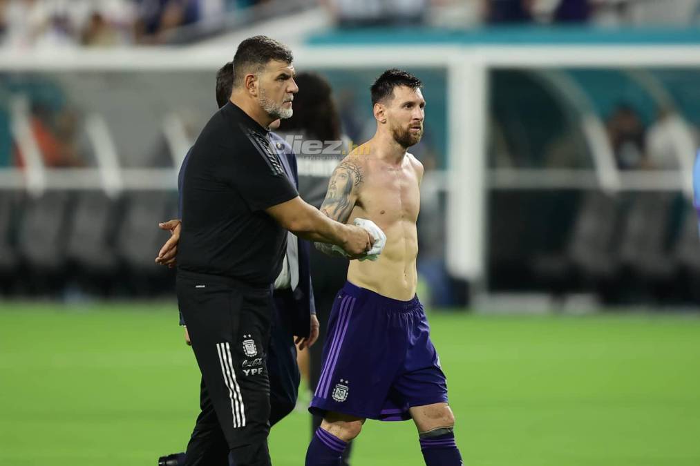¿Qué hizo Messi con la camiseta de la ‘H’? 15 cosas que pasaron en el amistoso Argentina - Honduras en Miami