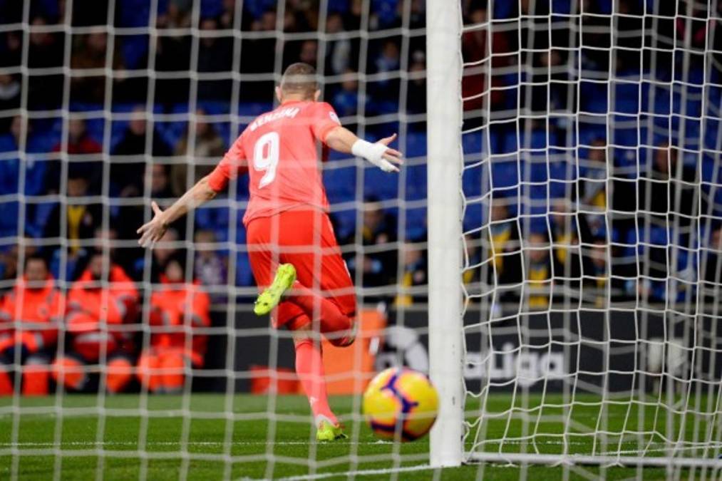 Real Madrid derrota al Espanyol pero sigue como tercero en LaLiga