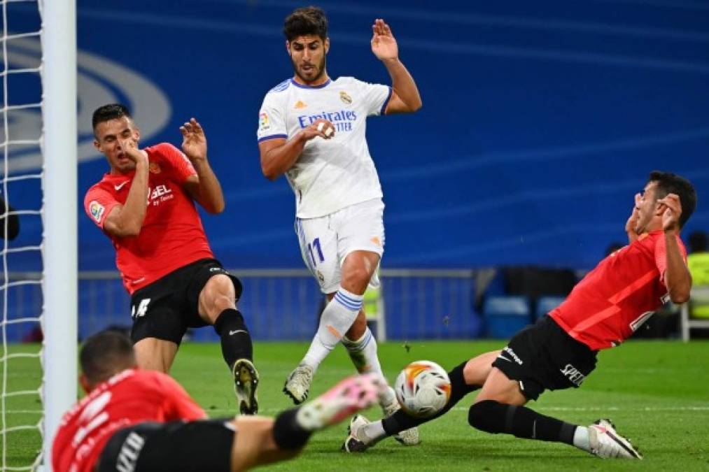 Con hattrick de Asensio y doblete de Benzema, Real Madrid humilló al Mallorca y es líder de la Liga Española