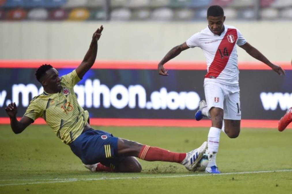 Colombia golea 3-0 a Perú en amistoso previo a Copa América