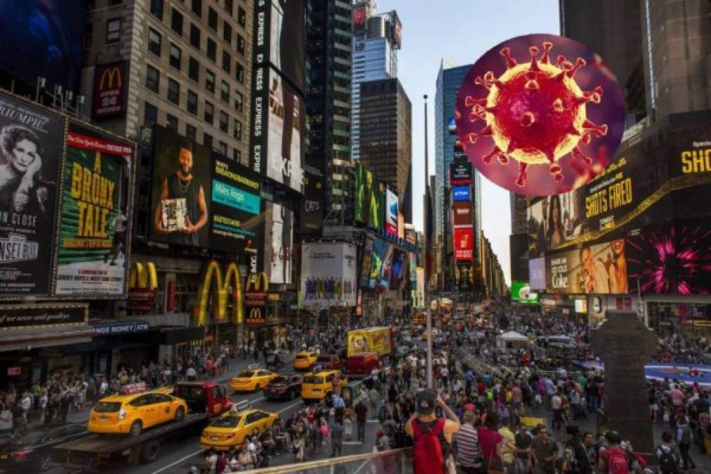 Nueva York, la ciudad epicentro de coronavirus en Estados Unidos con 965 muertes confirmadas