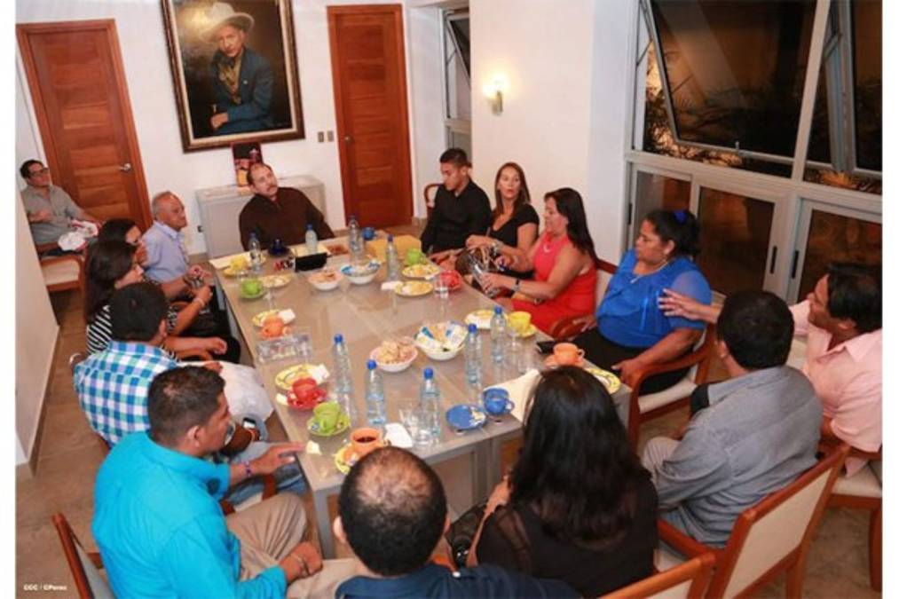 Óscar Duarte fue recibido por el presidente de Nicaragua