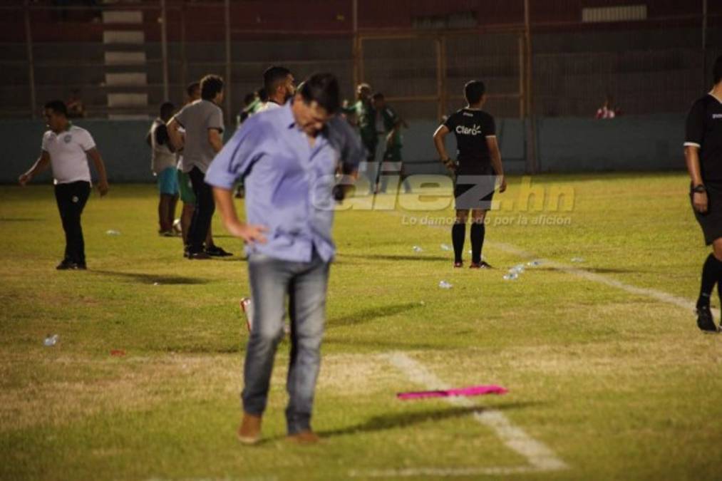 Fernando Araujo: 'Marathón hizo tiempo y los árbitros dejaron mucho que desear”