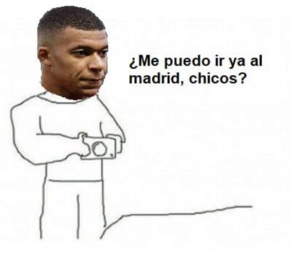 Real Madrid retira todo por Mbappé y hay fiesta en Barcelona: los memes hacen pedazos a los aficionados merengues  