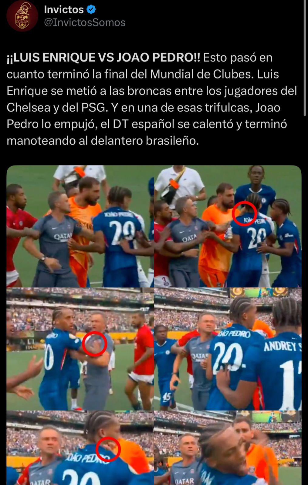 Se les olvidó aprender a perder: la prensa y MisterChip explota contra Luis Enrique tras la coronación del Chelsea en el Mundial de Clubes