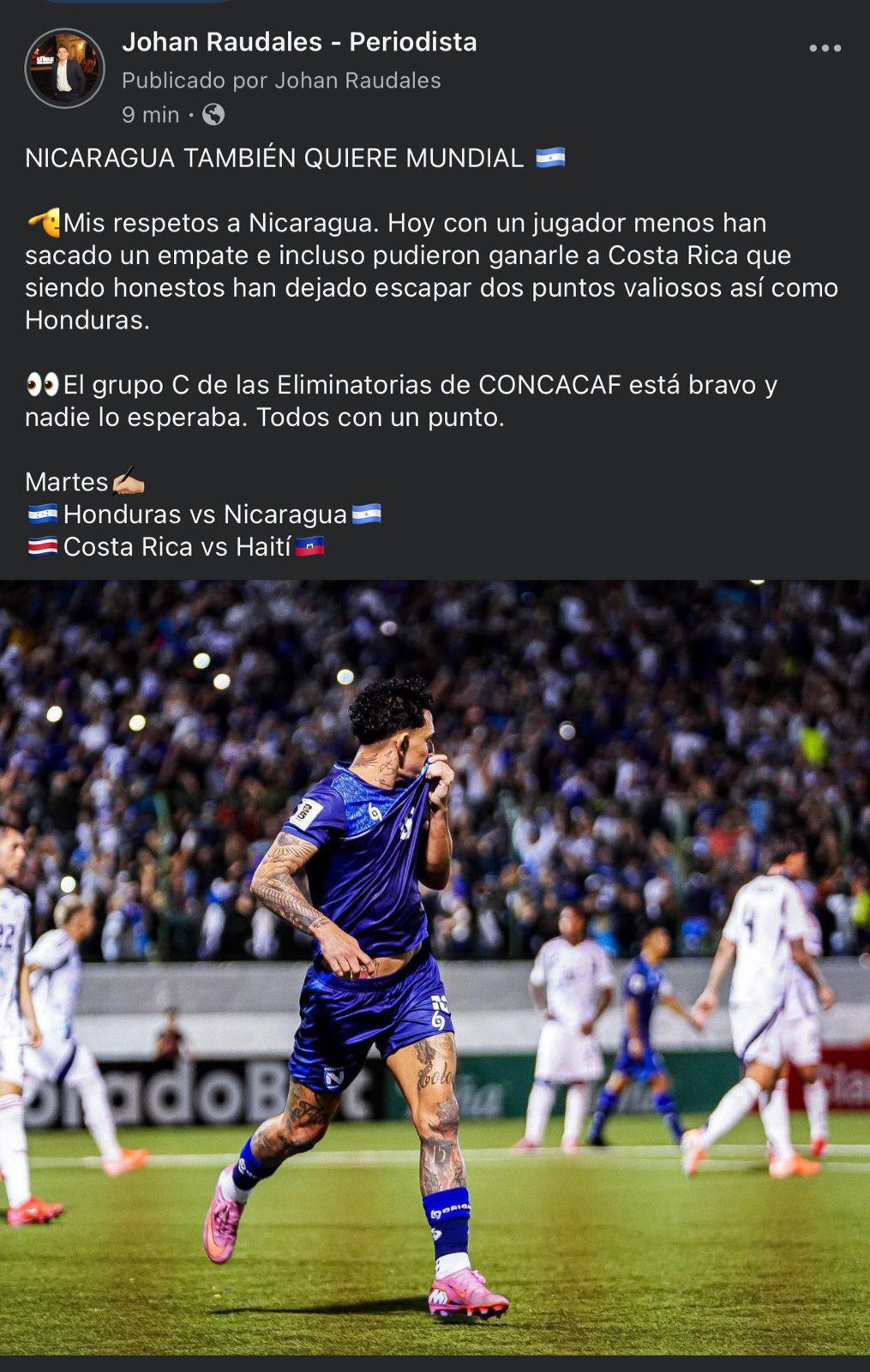 No era penal Nos bailaron: así reacciona la prensa al empate de Costa Rica ante Nicaragua ¿Qué dijo Chepebomba?