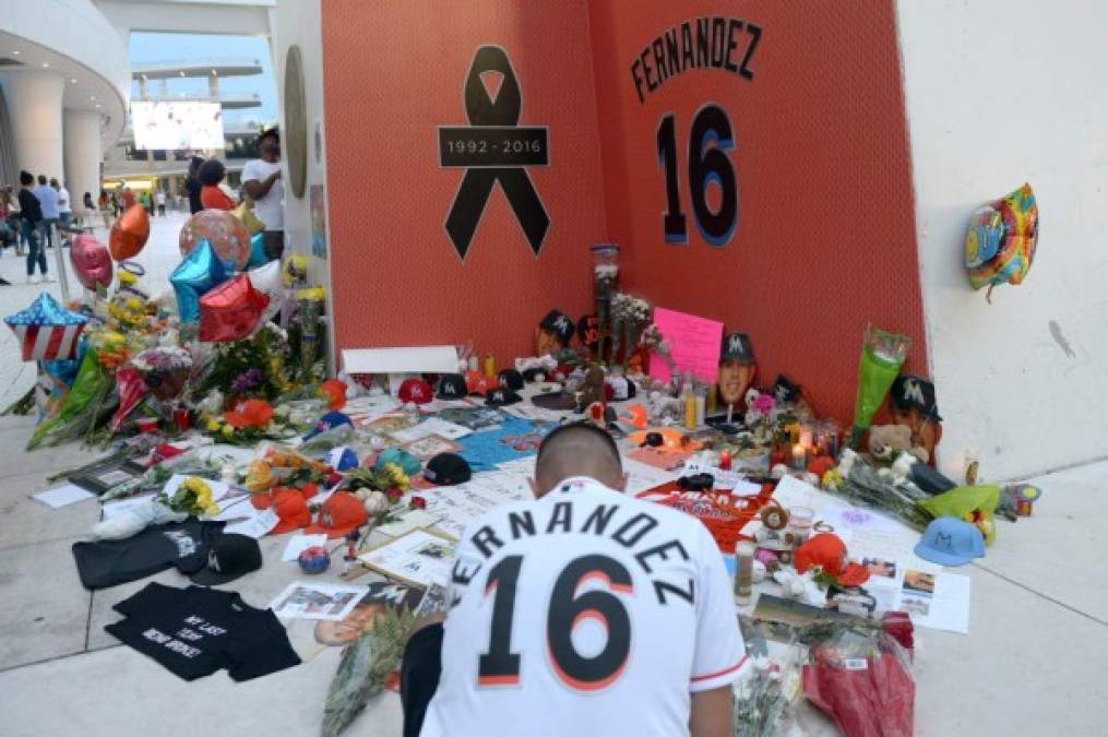 VIDEO: Emotivo y desgarrador homenaje de los Marlins a José Fernández