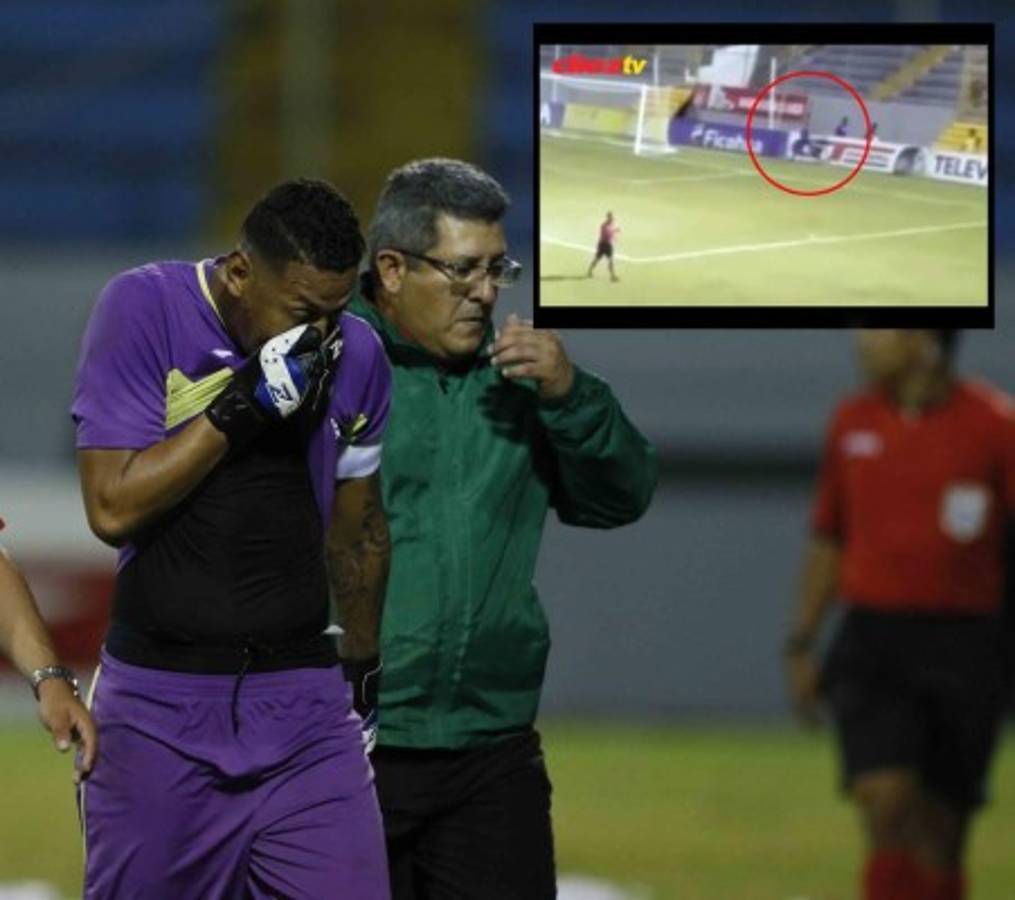 Los jugadores que perdieron la cabeza y agredieron a un recogebalones