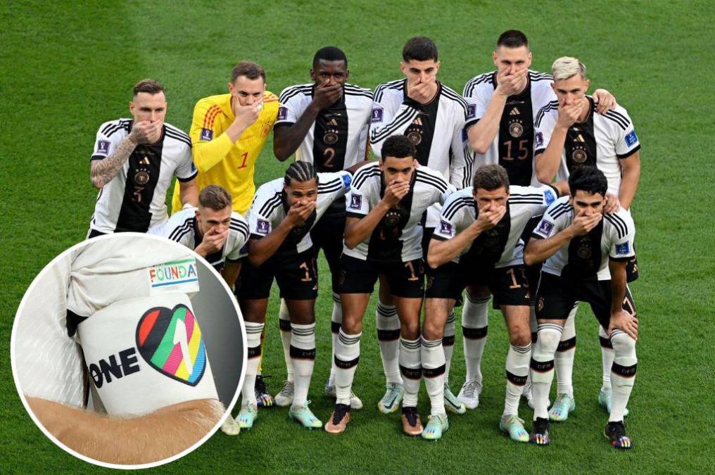 La reacción del gobierno de Alemania contra FIFA por la prohibición de brazalete inclusivo y el gesto de los jugadores