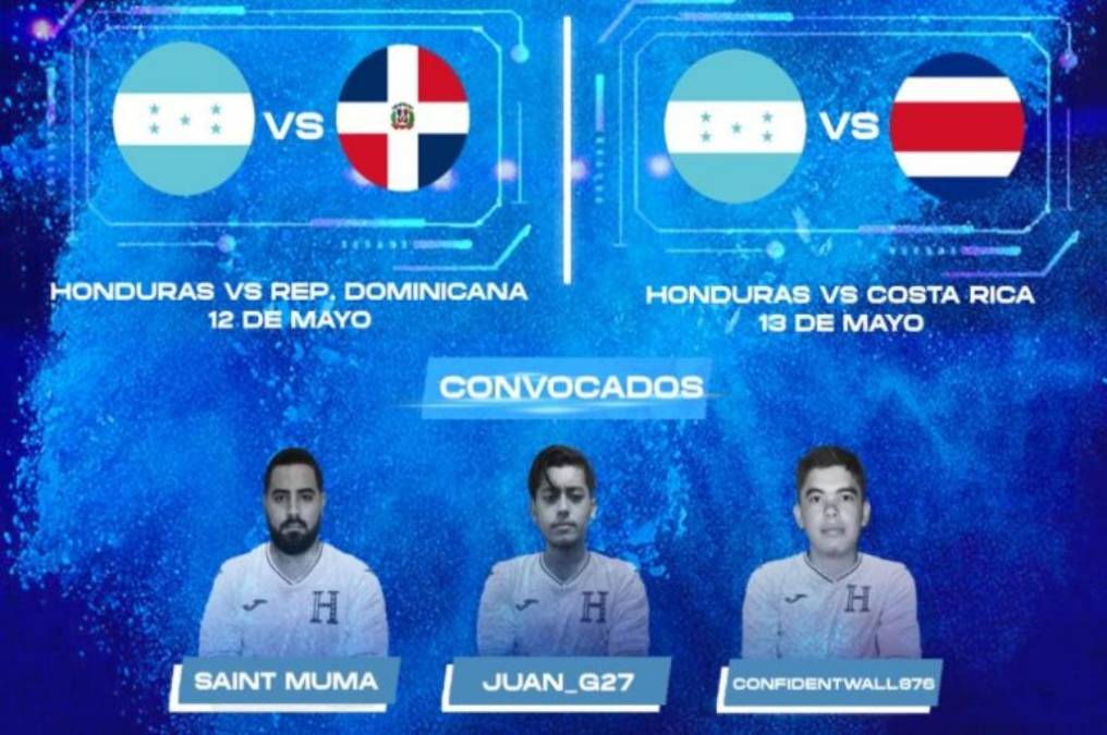 Honduras se prepara para la FIFAe Nations Series enfrentando a República Dominicana; y mañana contra Costa Rica