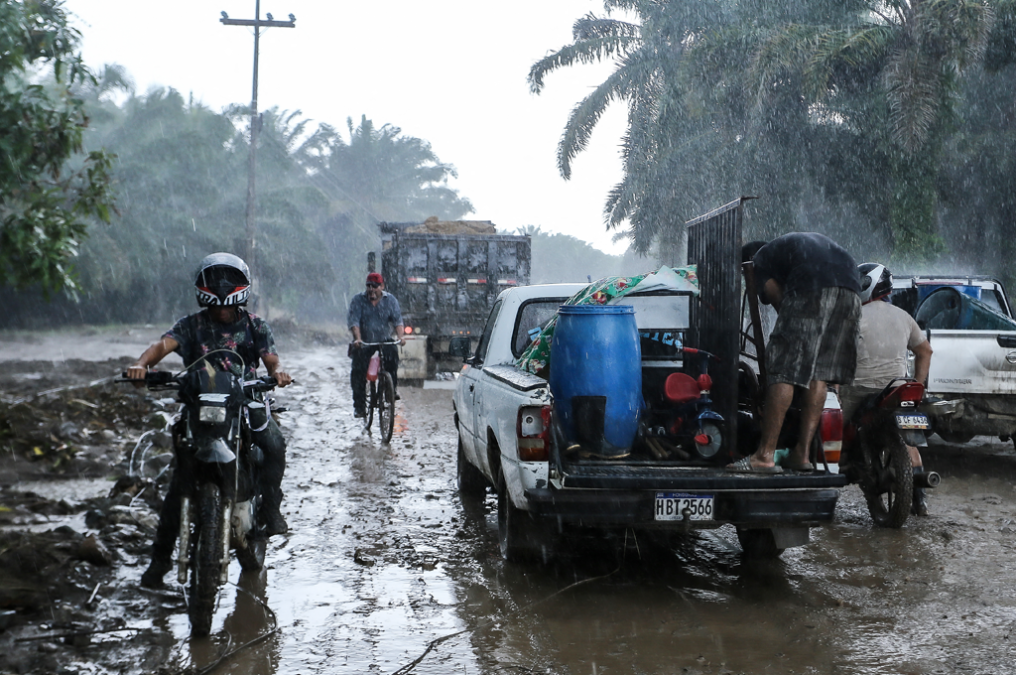 INFORME ESPECIAL: En horas Julia se convertirá en tormenta tropical, pero siempre dejará lluvias en Honduras esta noche