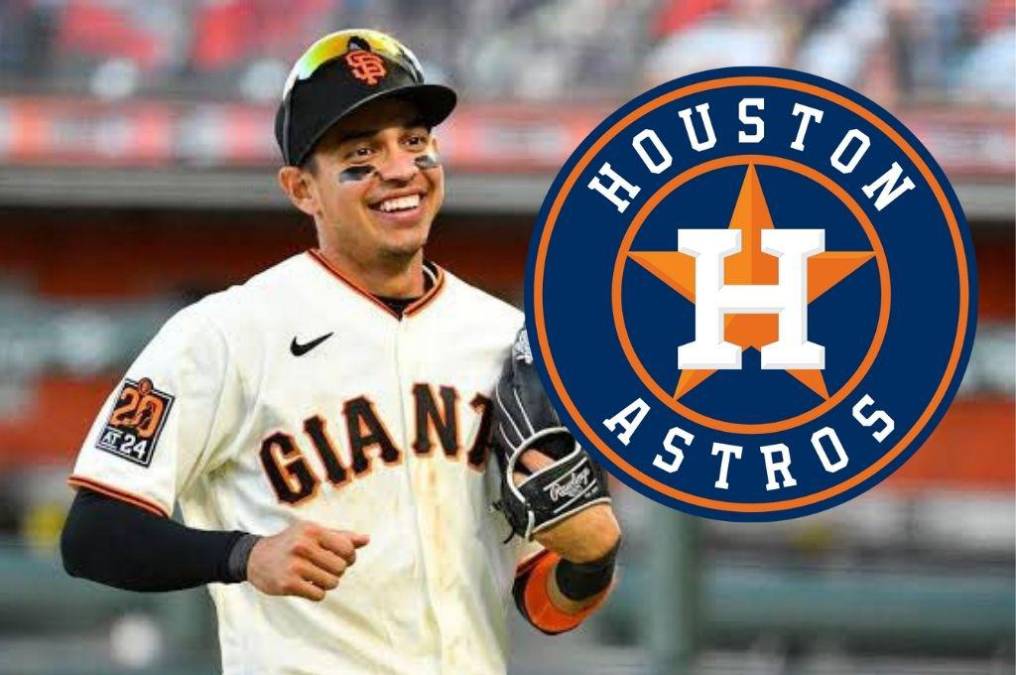 OFICIAL: El hondureño Mauricio Dubón deja a Los Gigantes de San Francisco y es nuevo jugador de Los Astros de Houston en la MLB