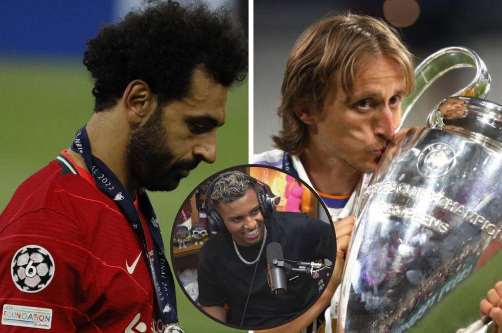 Demoledor: Rodrygo revela las palabras de Modric a Salah luego de que Real Madrid ganará la Champions League