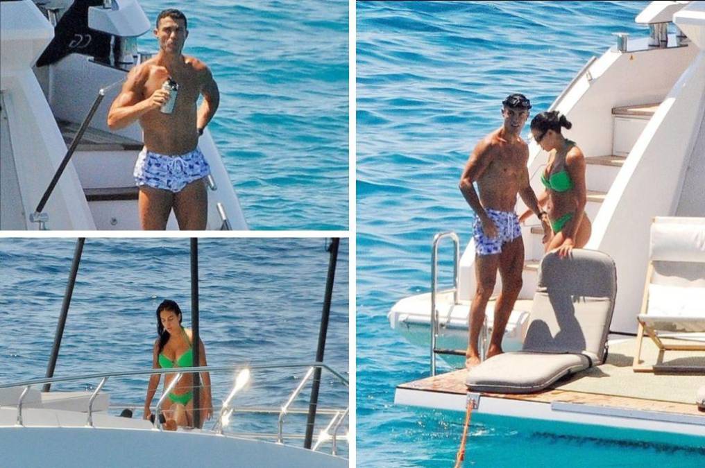 Georgina Rodríguez deslumbra a bordo de un yate en los últimos días de las vacaciones de Cristiano Ronaldo