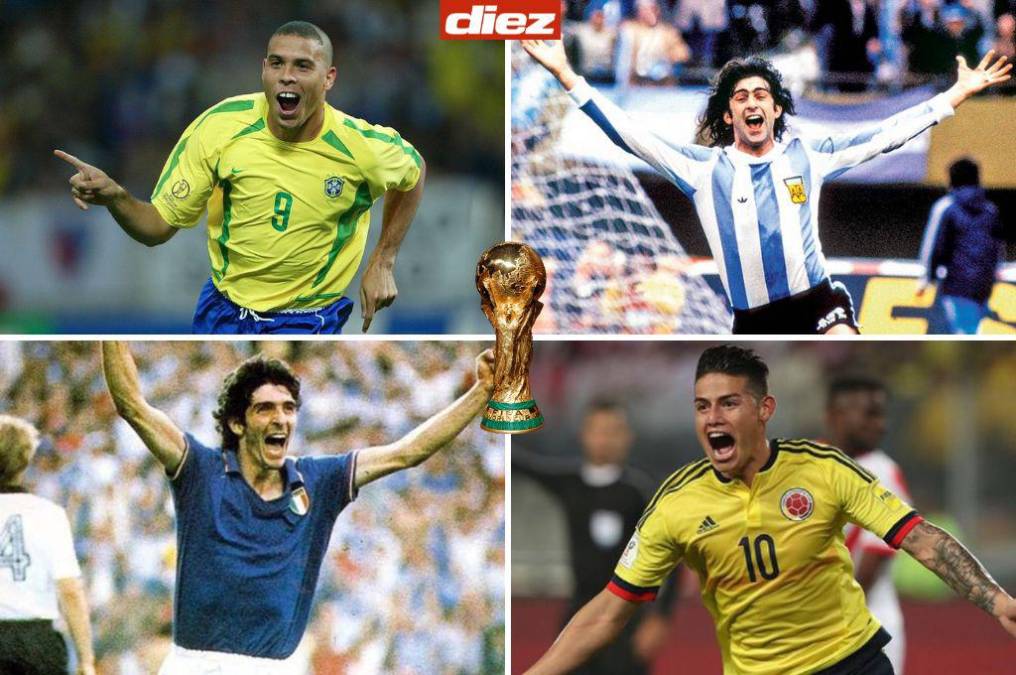 Killers legendarios: Los máximos goleadores de las últimas quince ediciones de los mundiales