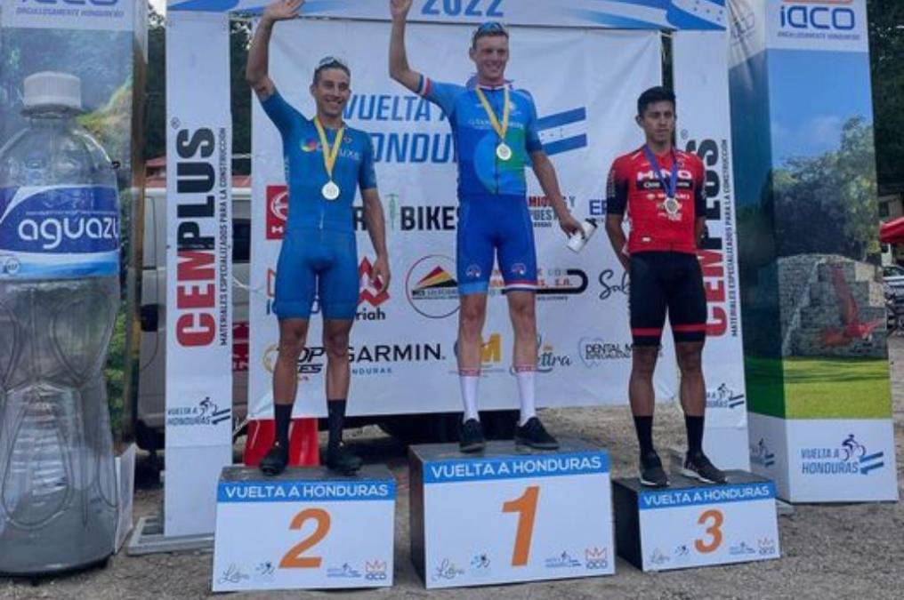 ¡El ciclismo no se detiene! El neerlandés Antonie Van Noppen gana la segunda etapa de la Vuelta a Honduras 2022