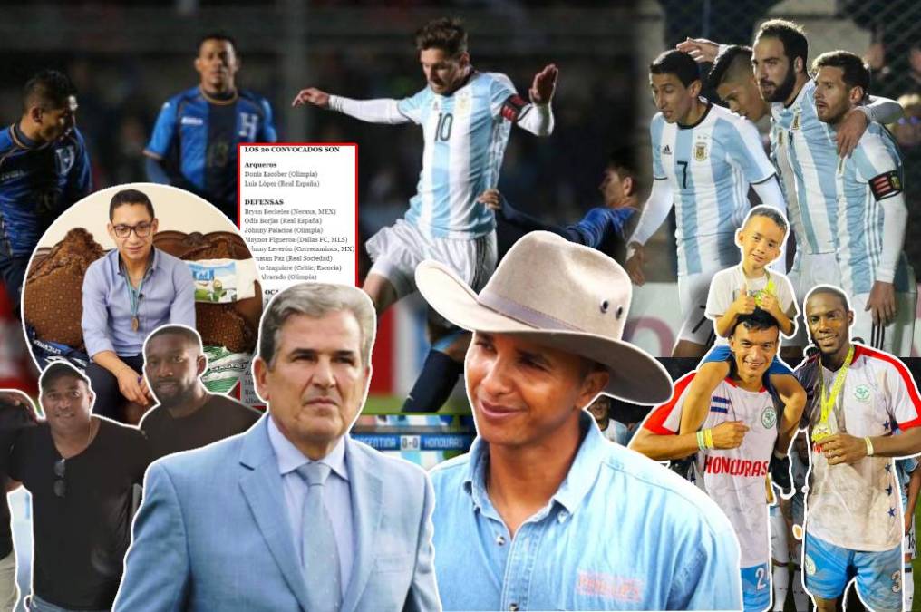 Entre el retiro y el olvido: la actualidad de los jugadores de Honduras que enfrentaron a Argentina en 2016