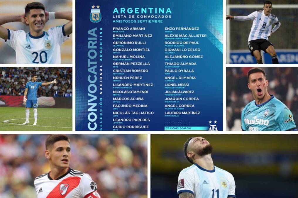 ¿Qué jugadores quedaron fuera y cuáles son sorpresa de la convocatoria de Argentina para los amistosos ante Honduras y Jamaica?