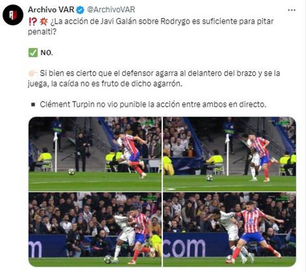 Los feos gestos a Julián Álvarez, el penal no pitado y lo que hizo Marcelo en el Real Madrid - Atlético de Champions