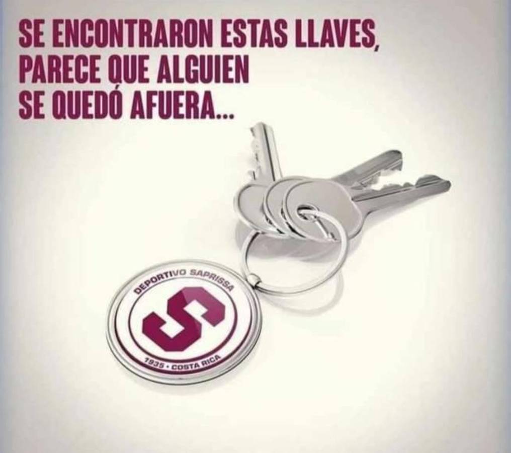 ¿El más grande? Los memes hacen pedazos a Saprissa tras eliminación de Copa Centroamericana ante Antigua