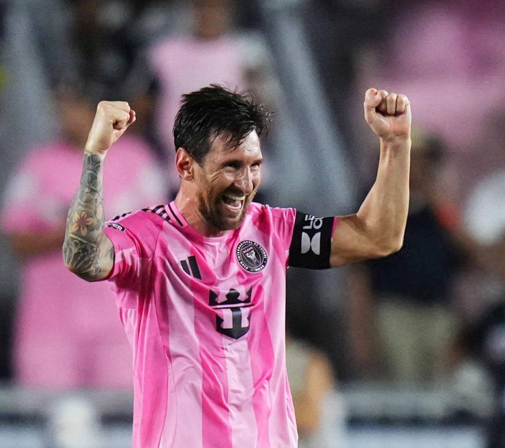 Inter Miami: el festejo de Messi con sus hijos y la algarabía tras clasificar a la final de la Leagues Cup