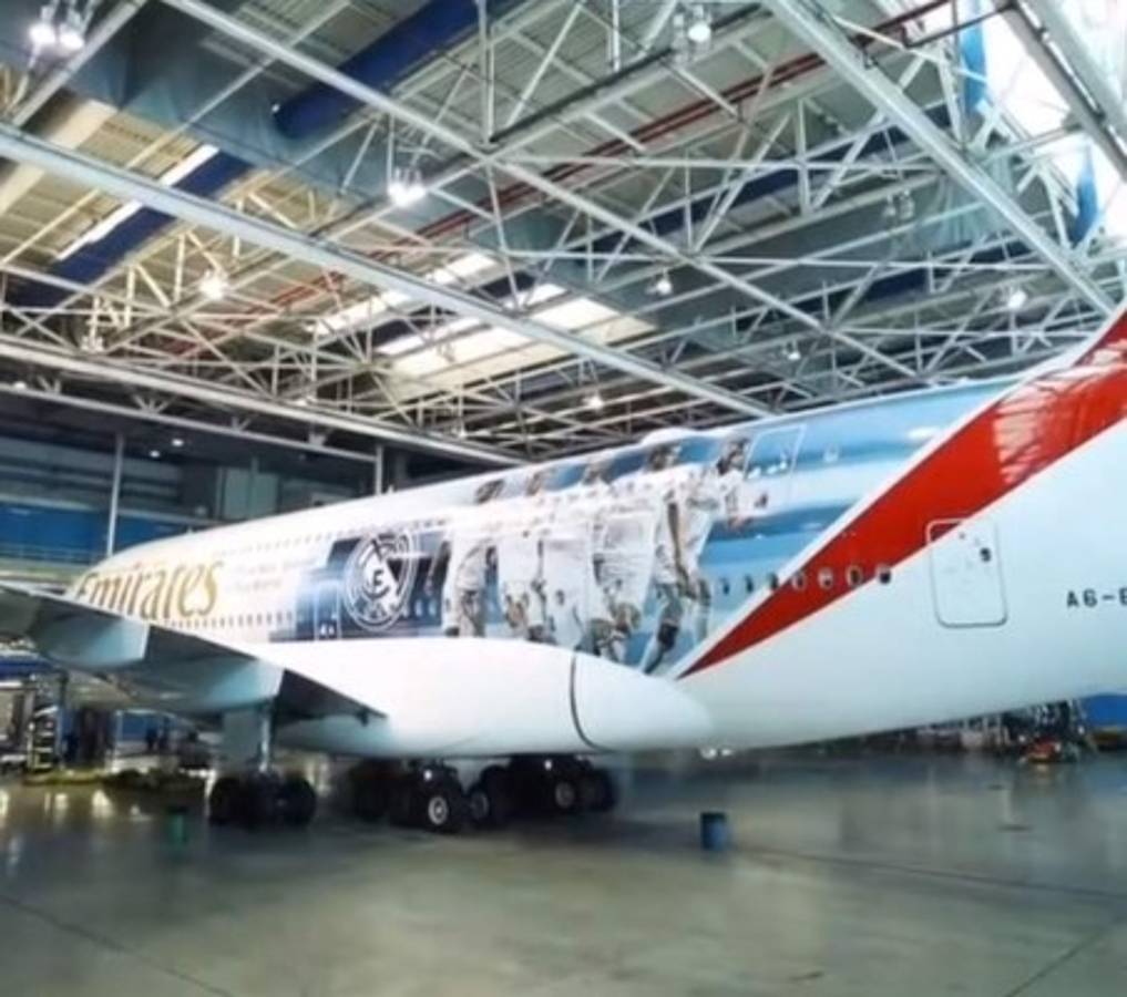 Monstruoso: El espectacular avión que utilizará el Real Madrid para viajar al Mundial de Clubes