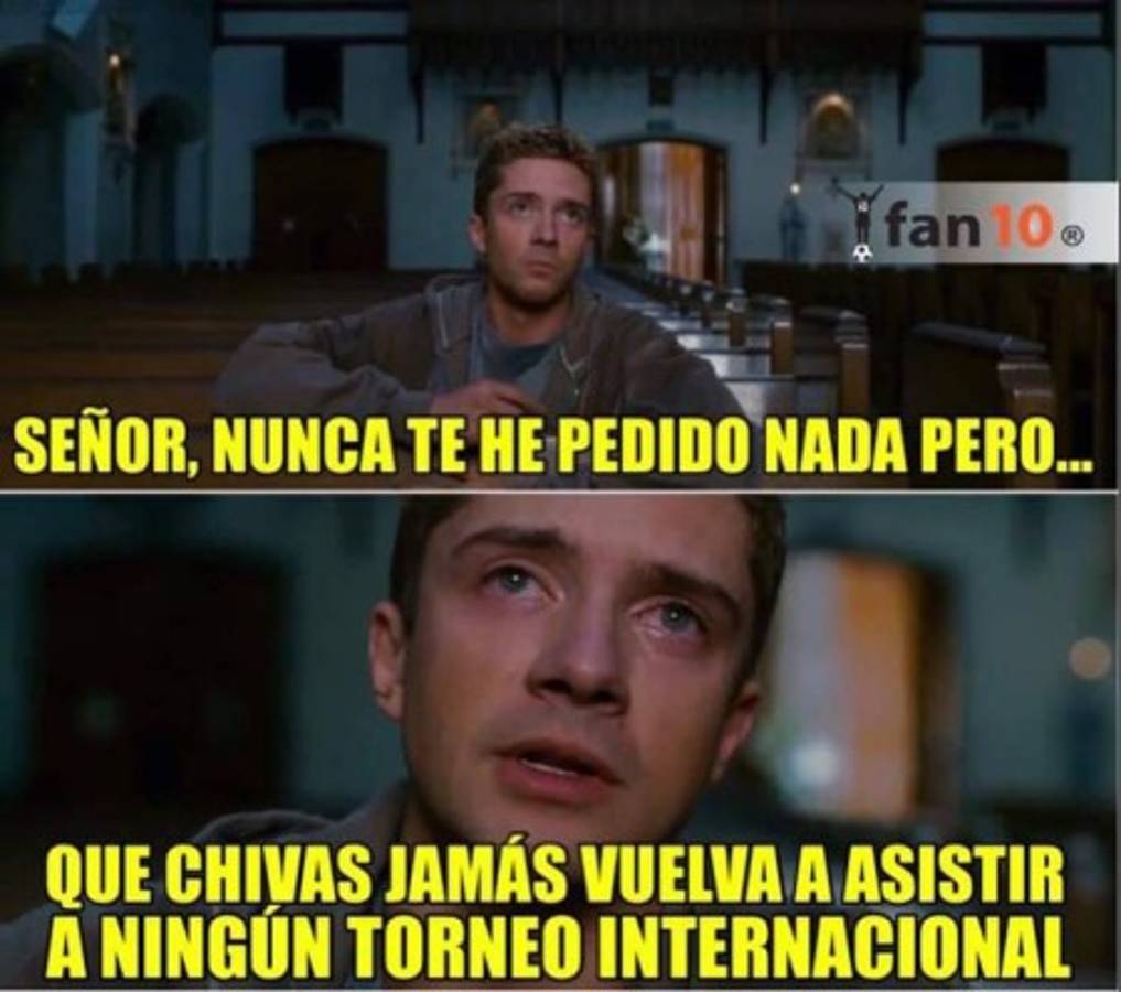 Acribillan a Chivas con memes tras hacer el ridículo en el Mundial de Clubes
