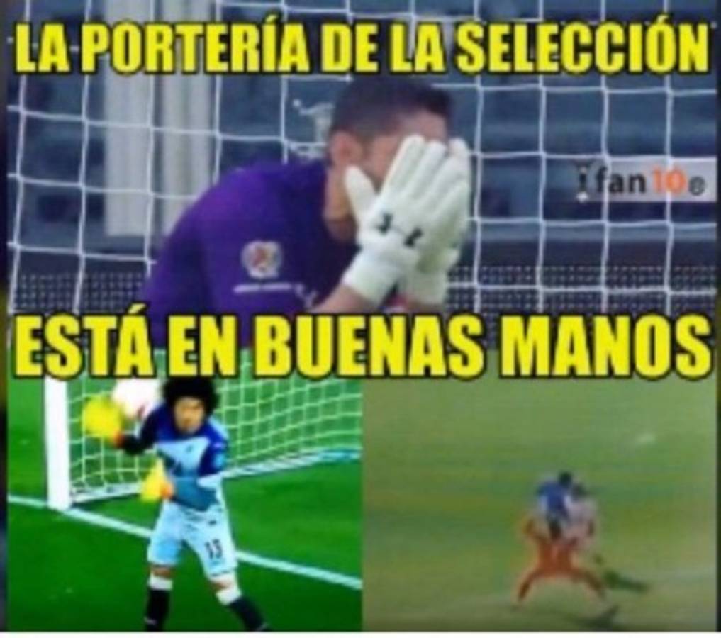 Crueles memes contra 'Memo' Ochoa por 'comerse' otros siete goles