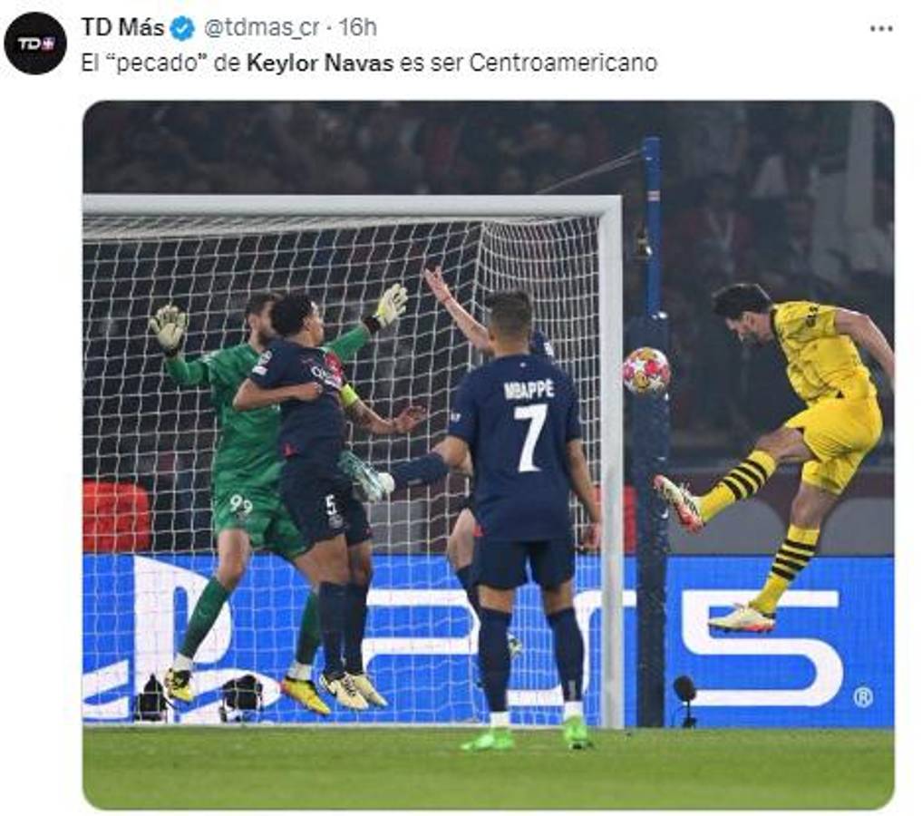 Señalan los cuatro culpable de la eliminación de PSG en Champions y esto dicen de Keylor Navas: “Su pecado es...”