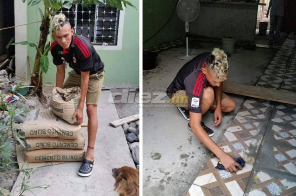 El albañil que quiere ascender a Liga Nacional con Villanueva