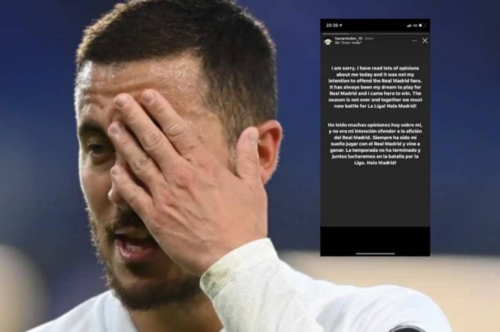 Hazard rompe el silencio y pide perdón al Real Madrid luego de su polémica contra Chelsea: 'No tuve intención, mi sueño es jugar aquí'