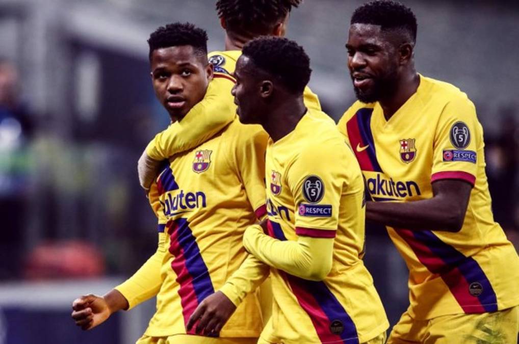 'Es un sueño', dice Ansu Fati, goleador más joven de la historia de la Champions