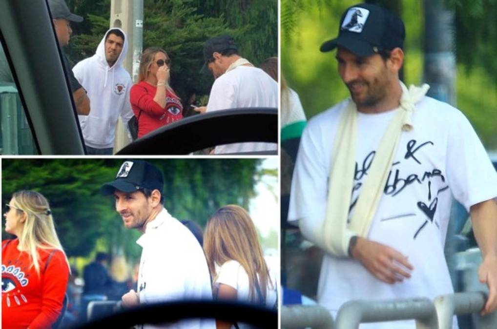 Las primeras imágenes de Messi tras su lesión, así avanza la recuperación