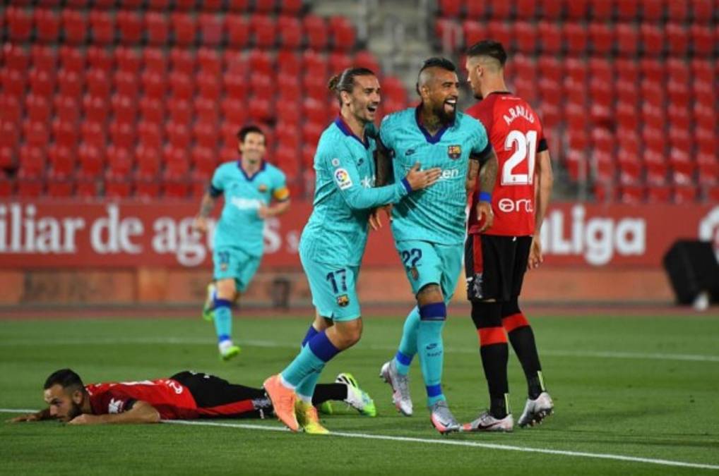 Con golazo de Messi al final, Barcelona goleó al Mallorca en su regreso a la liga española