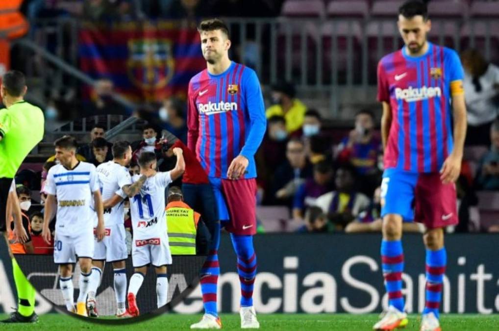 ¡Pesadilla azulgrana! Barcelona tropieza contra el Alavés en el primer partido sin Koeman
